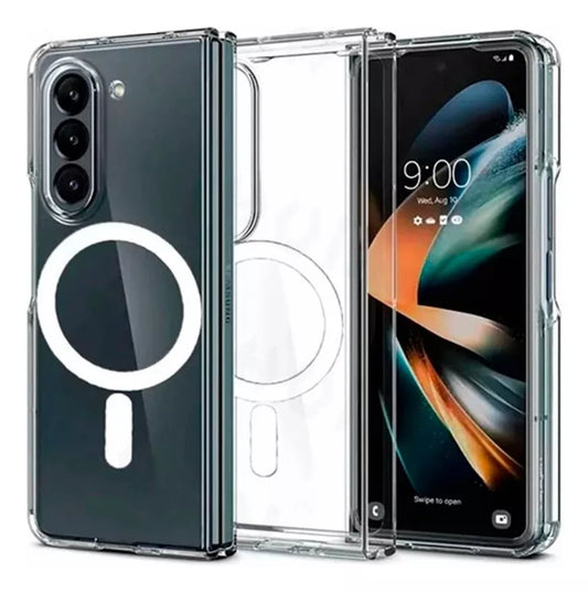 Funda para Samsung Z Fold 5 Magsafe Transparente Antishock